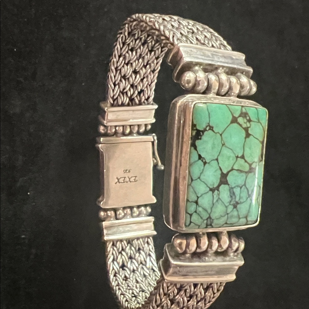 925 STERLING SILVER DESIGNER BRACELET VINTAGE